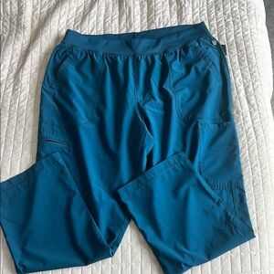 Caribbean Blue Scrub Bottoms